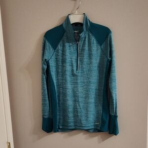 Avia Teal and Aqua Half-Zip Top
